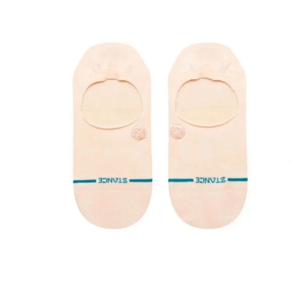STANCE NO SHOW HEIGHT COMBED COTTON LIGHT CUSHION ANTI SLIP ICON PINK NWT